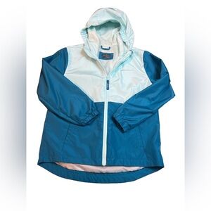 Eddie Bauer Light Blue Hooded Jacket